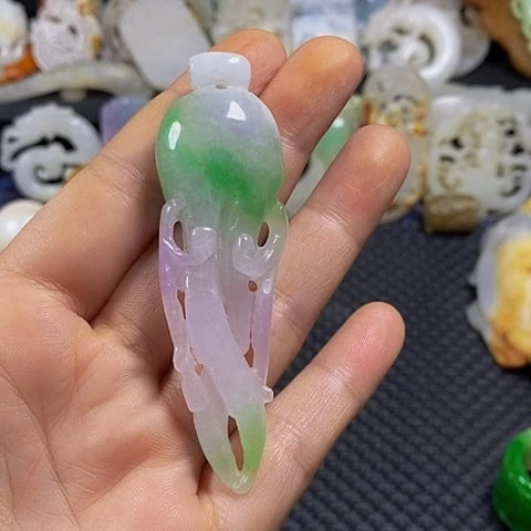 紫金钵盂菩提吊坠