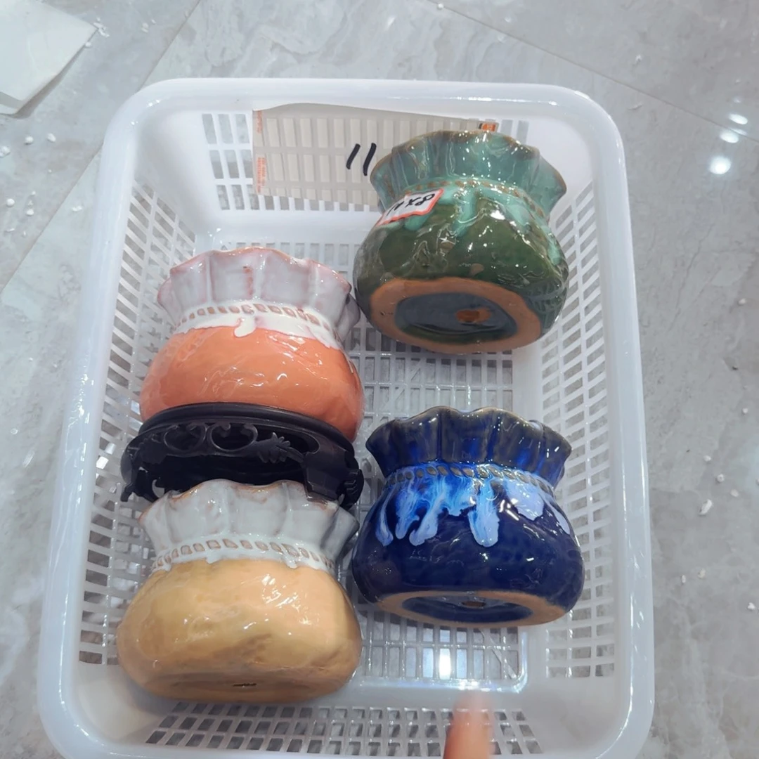 紫砂花盆粗陶盆醋醋