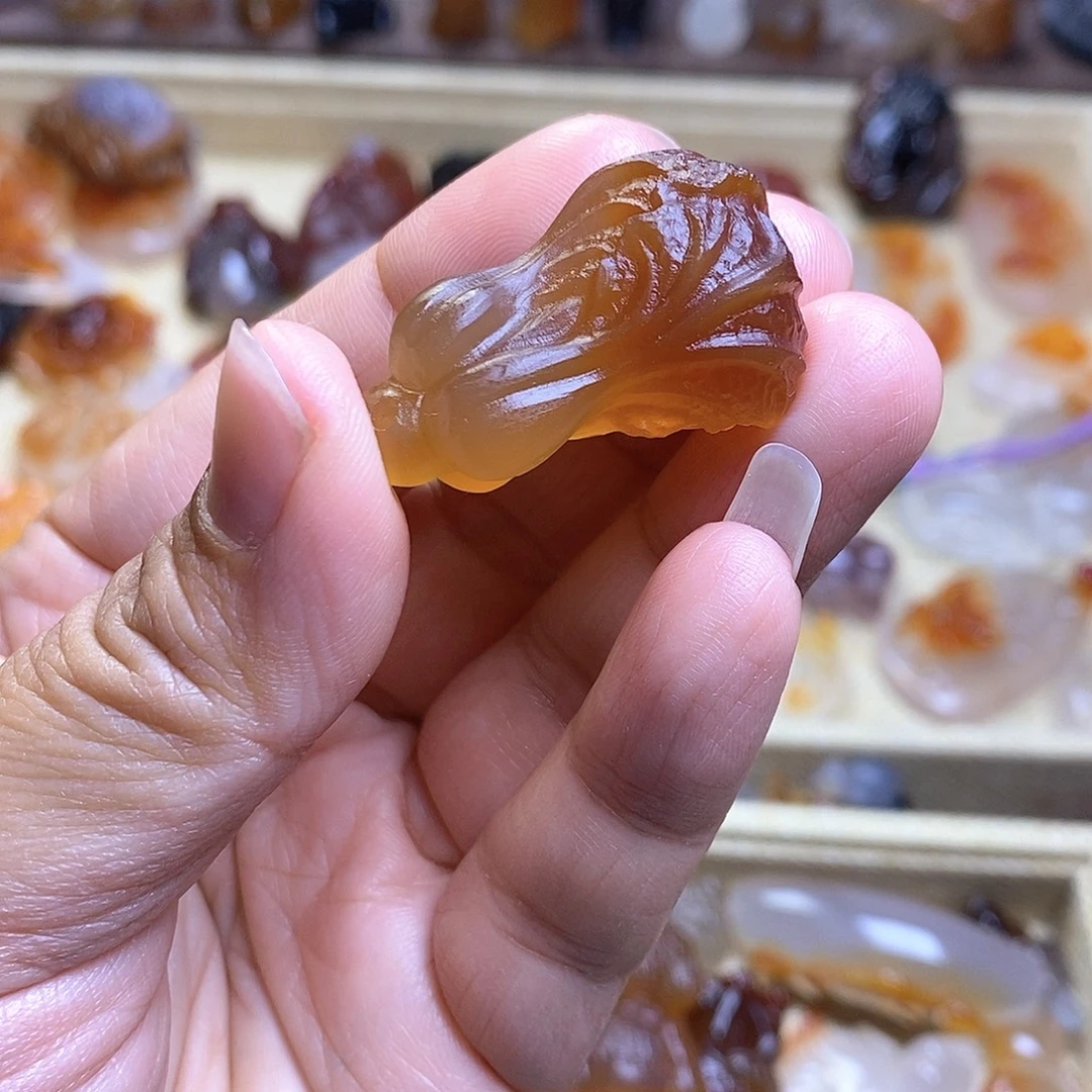 玛瑙/玉髓未镶嵌颈饰