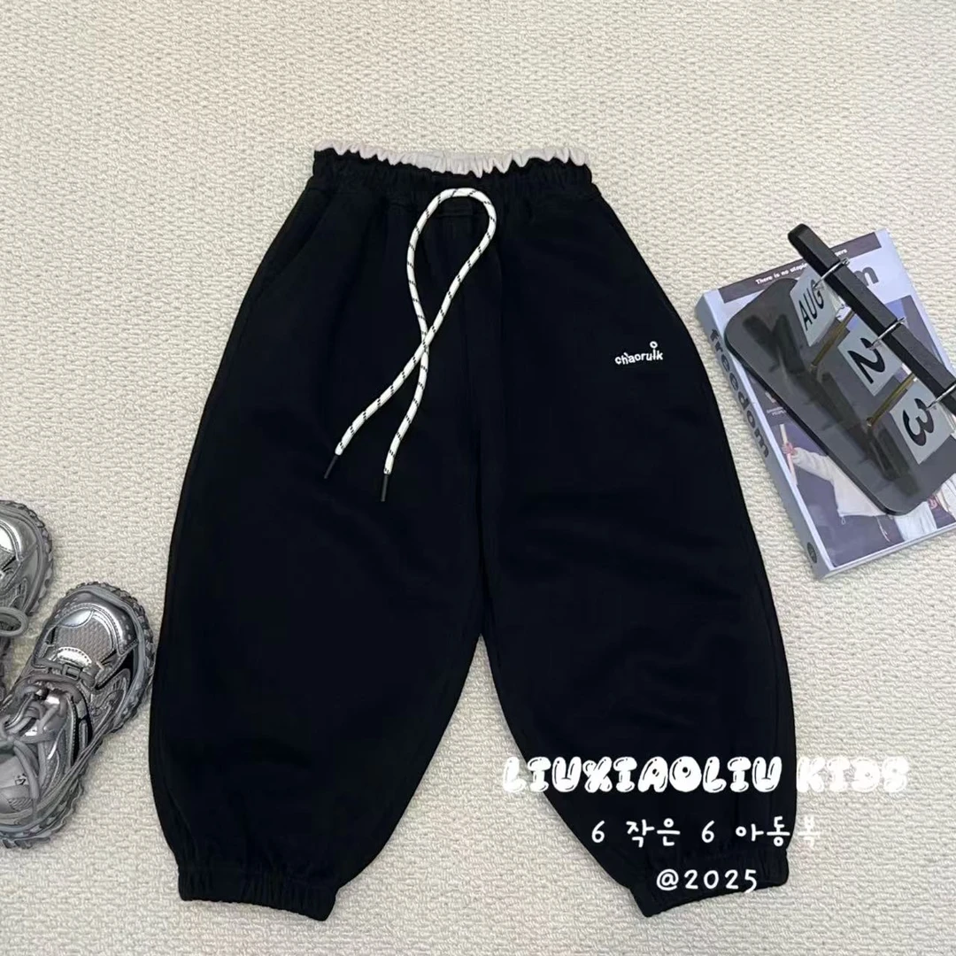 杭州六小六正版BY LIUXIAOLIU秋季儿童卫裤17098