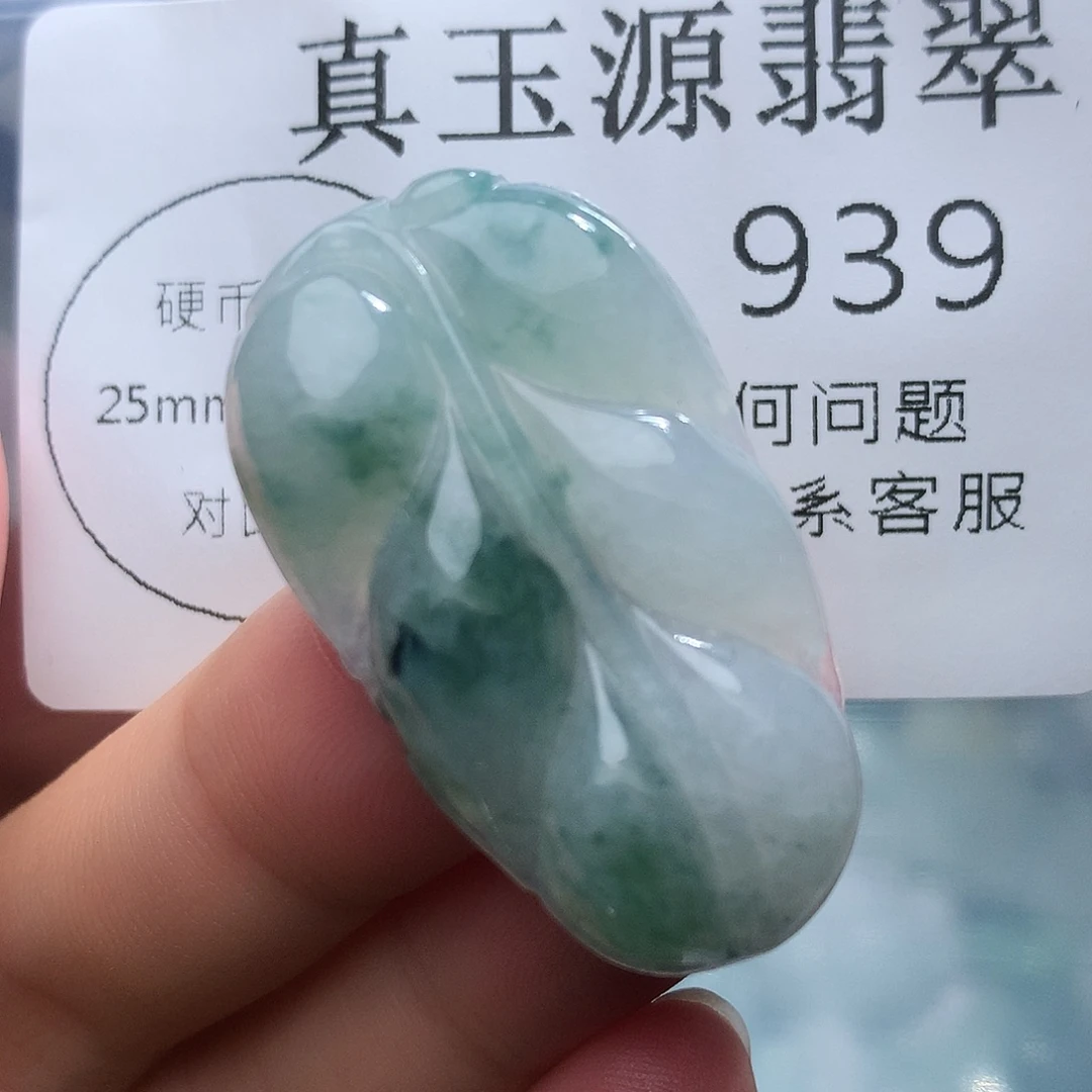 翡翠未镶嵌颈饰939