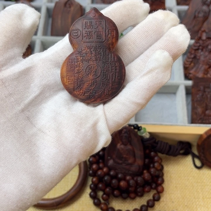 黄花梨/降香黄檀手串/手链葫芦