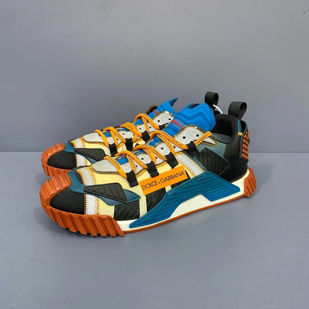 99新 HOGAN 43.5码 dg红蓝老爹鞋 休闲鞋 很新 285