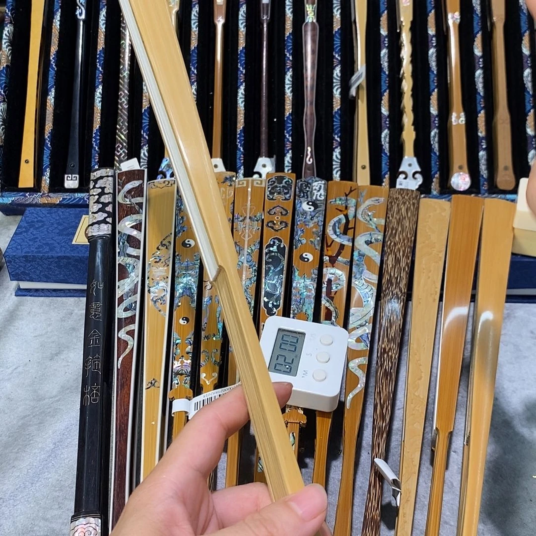 扇子纯手工制作工艺制作