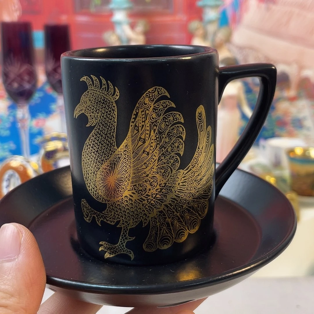 陶瓷器欧瓷咖啡杯水晶杯