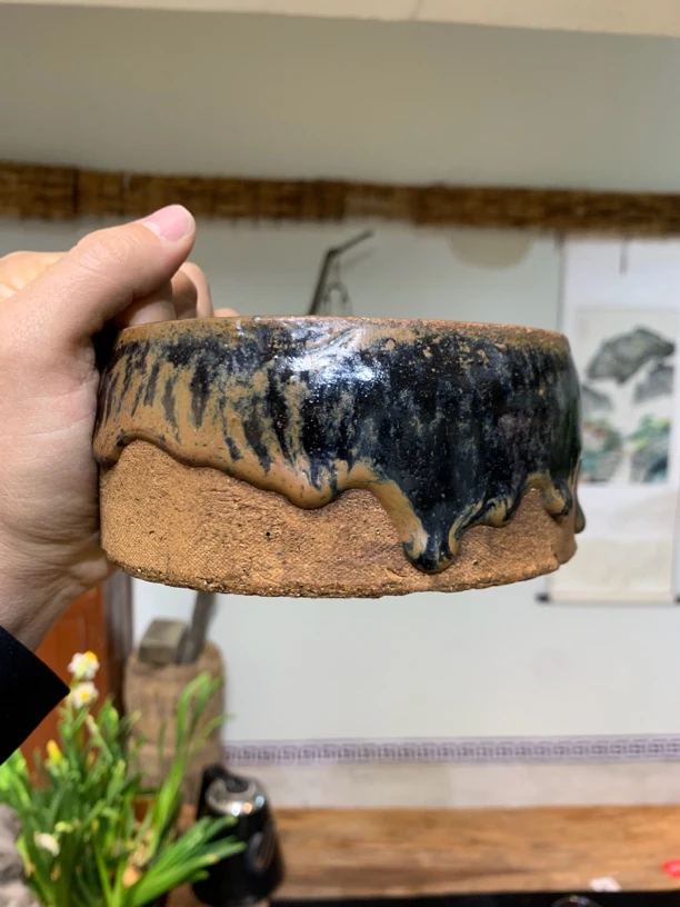 磁州窑，笔洗，完完整整