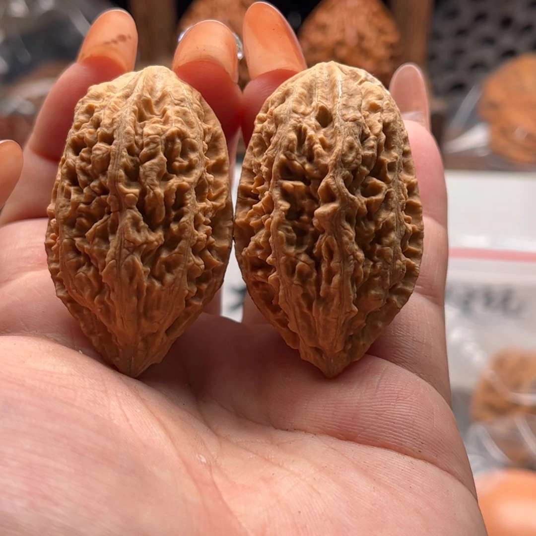 文玩核桃把件关东木子家楸大胖70