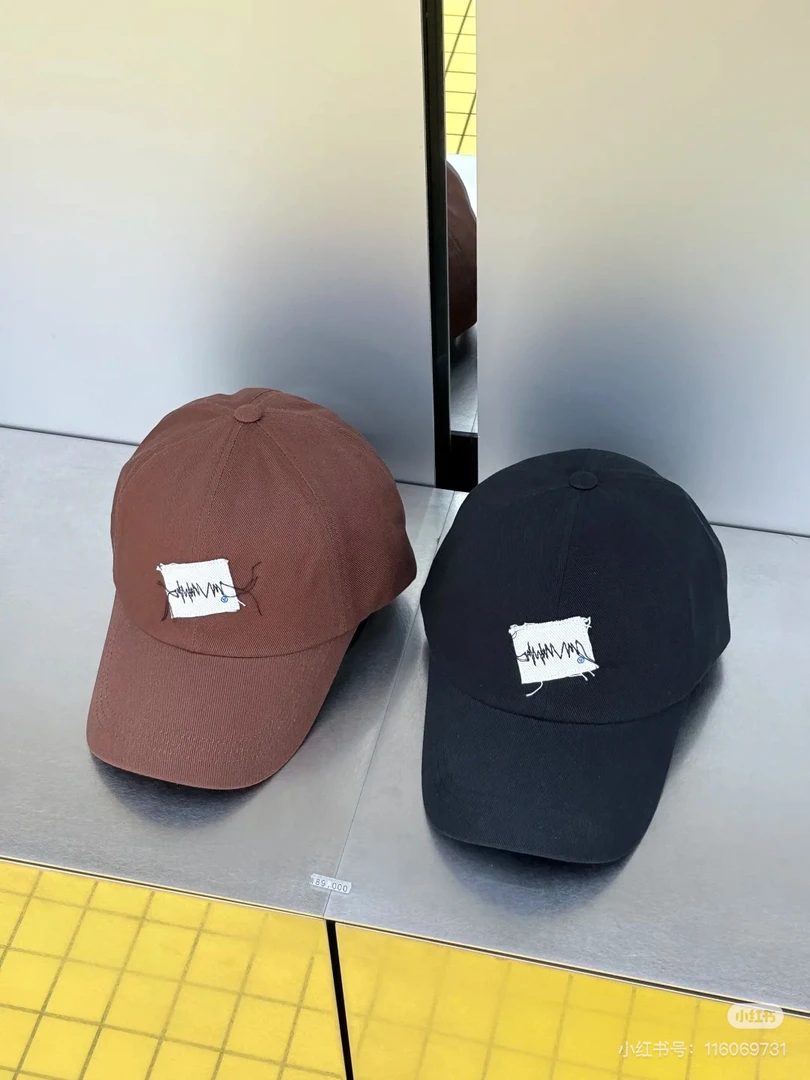 复古贴布款时尚男女通用鸭舌棒球帽休闲防晒帽