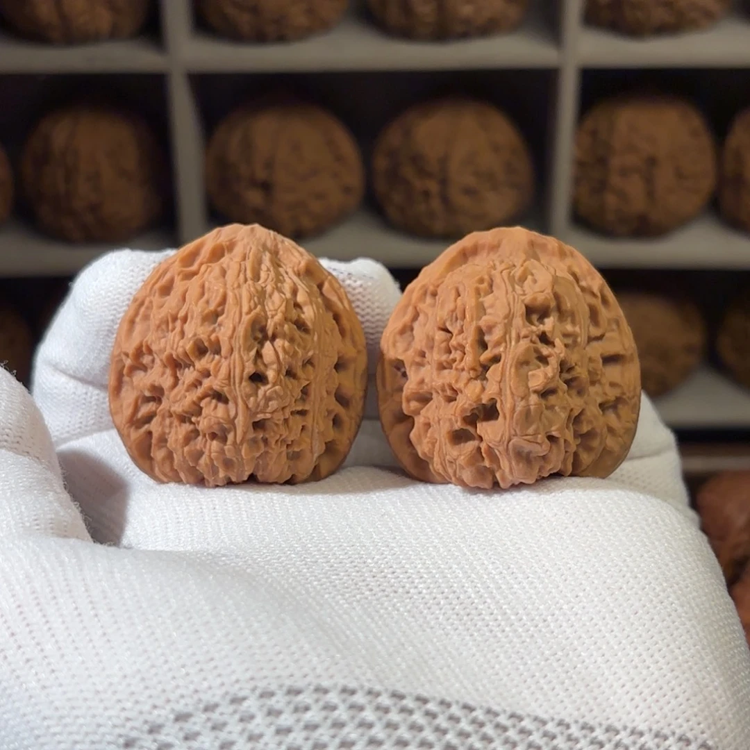 文玩核桃把件39尺全品南疆石