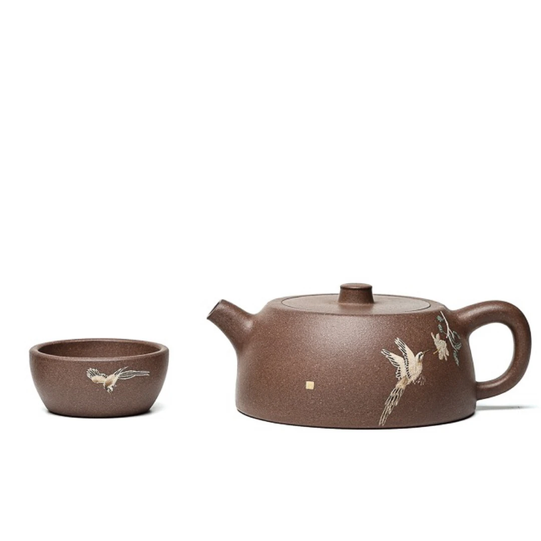 史宝林 井栏壶组套 原矿青灰泥 230cc/60cc