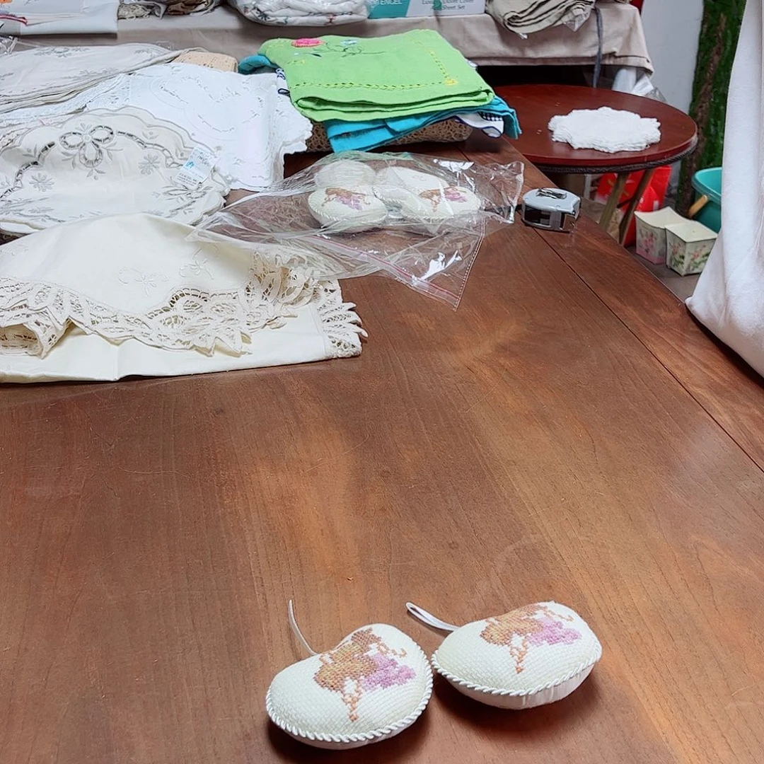 毛绒亚麻棉012-2个针线插