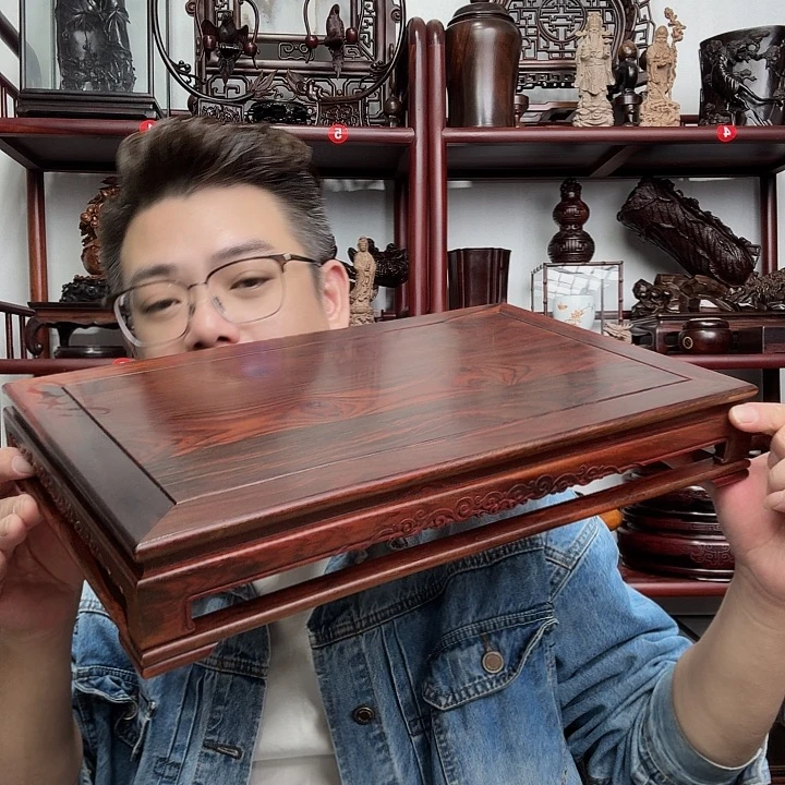 微凹黄檀工艺品底座
