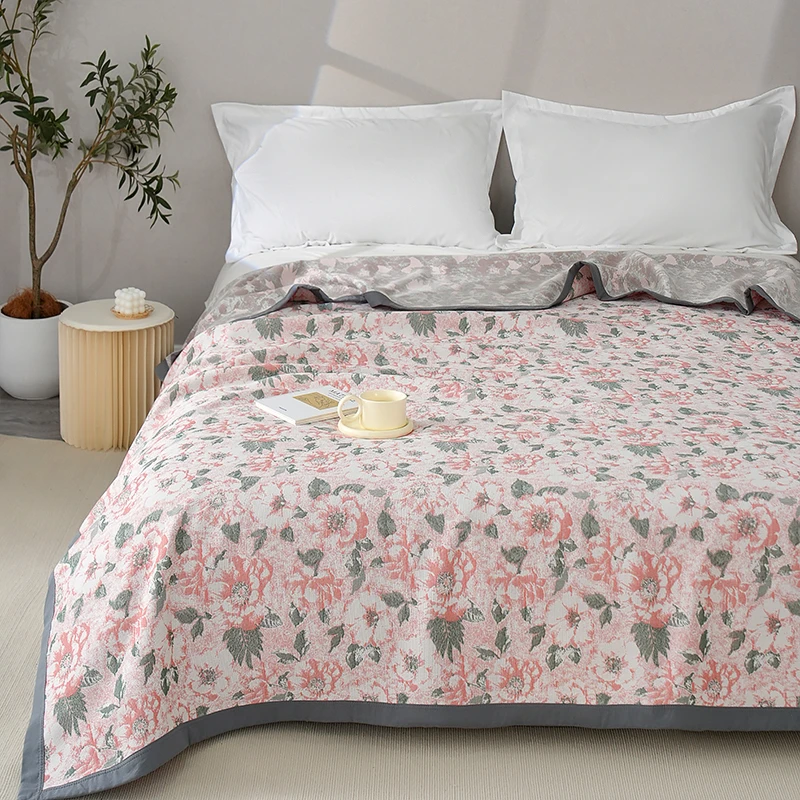 【出水芙蓉】新款新疆阿瓦提长绒精梳棉蚕蛹蛋白多功能床盖2/2.3