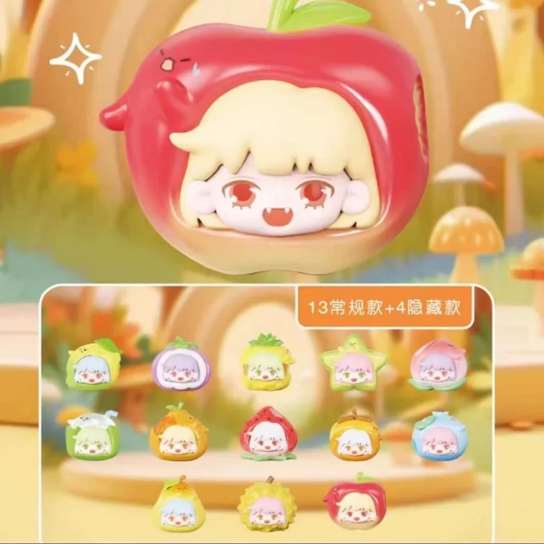 【拆盒】YOBU悠悠果园系列萌粒潮玩盲盒（找相同）