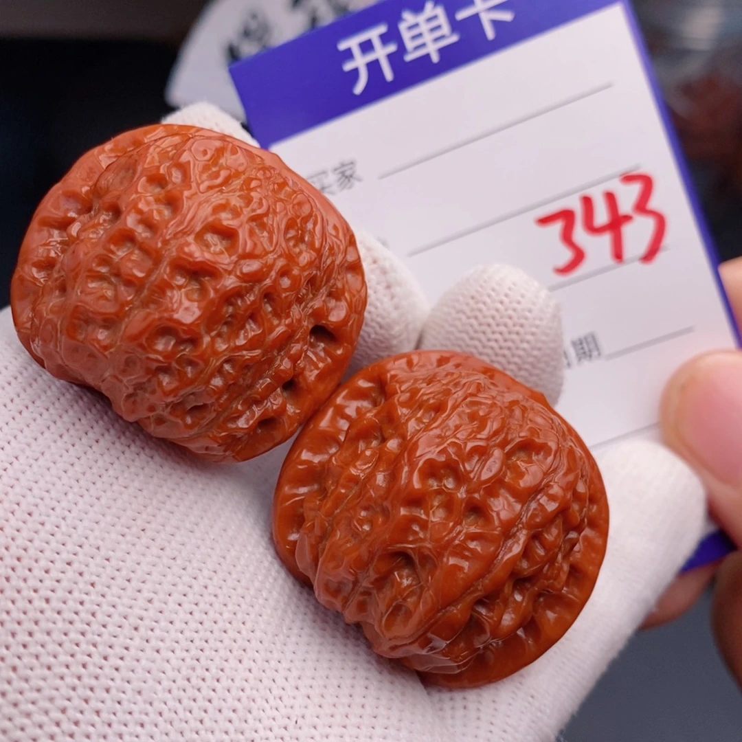把件文玩核桃37血麒麟343
