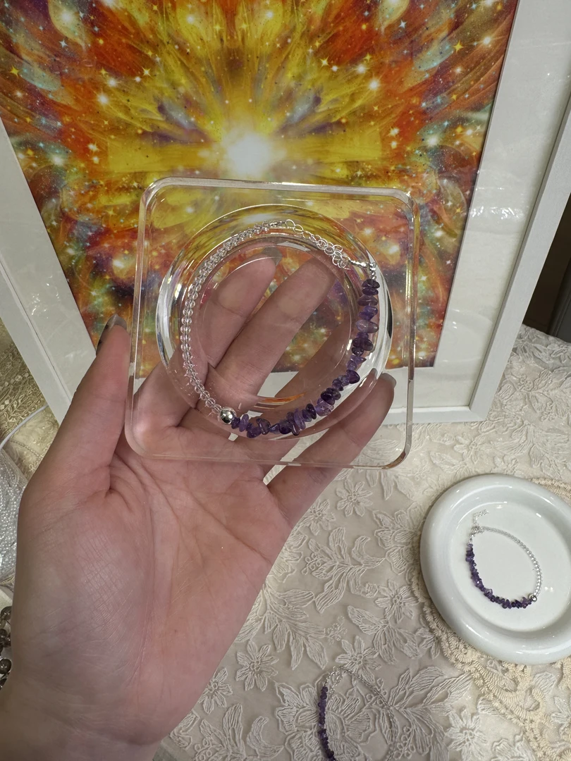 天然紫水晶手串 均微瑕多样性发其一 Z32