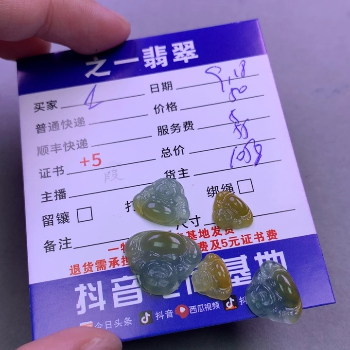 颈饰未镶嵌翡翠F*