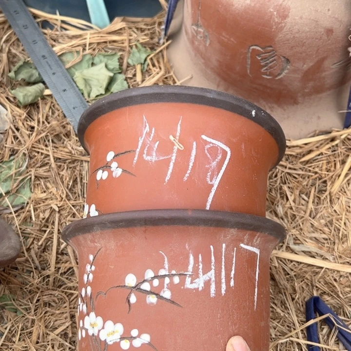 紫砂碗盆口17高14