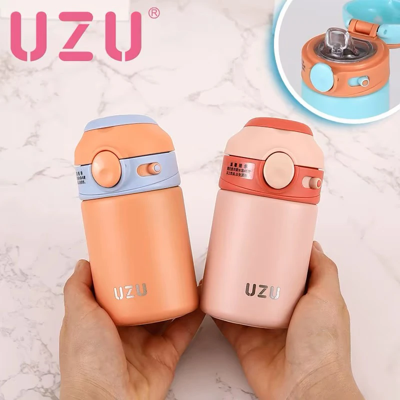【口袋杯】希乐UZU保温杯男女情侣316不锈钢吸管水杯