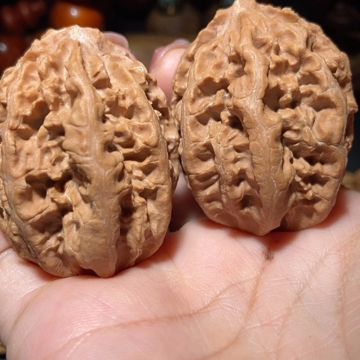 把件文玩核桃东北楸子小雪101