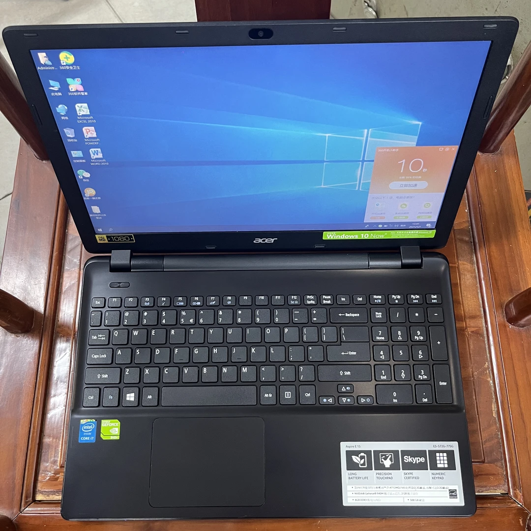 9新 acer/宏碁 宏基 i7 16g 128g+500g 2g独显 15.6寸