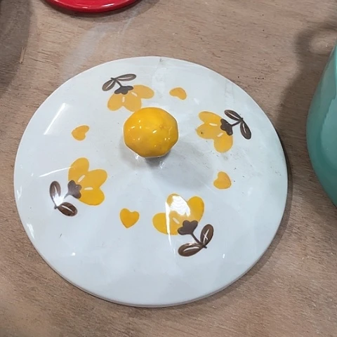 微瑕，不能明火，17.5厘米花盖