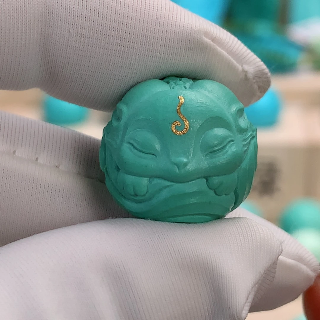 绿松石挂件未镶嵌