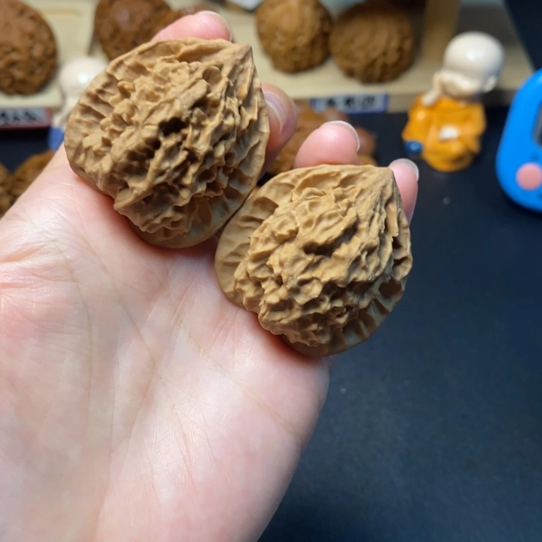 文玩核桃把件4号38尺全品玲珑
