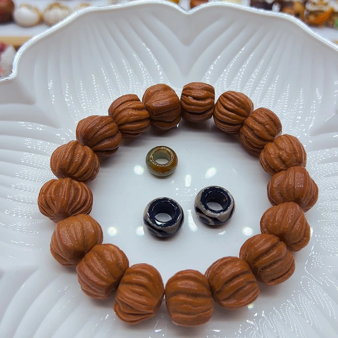 手串桃核手工打磨配饰