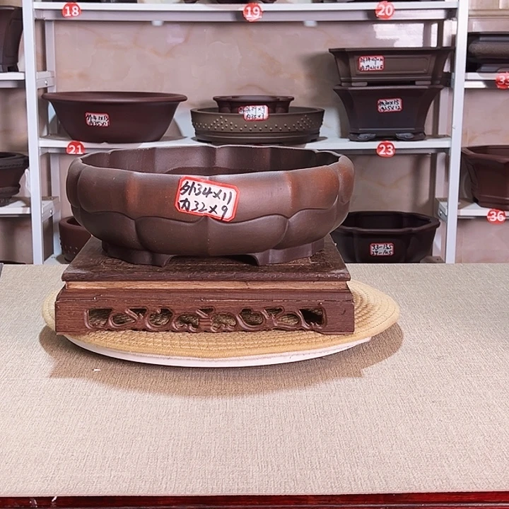 紫砂花盆紫砂花盆