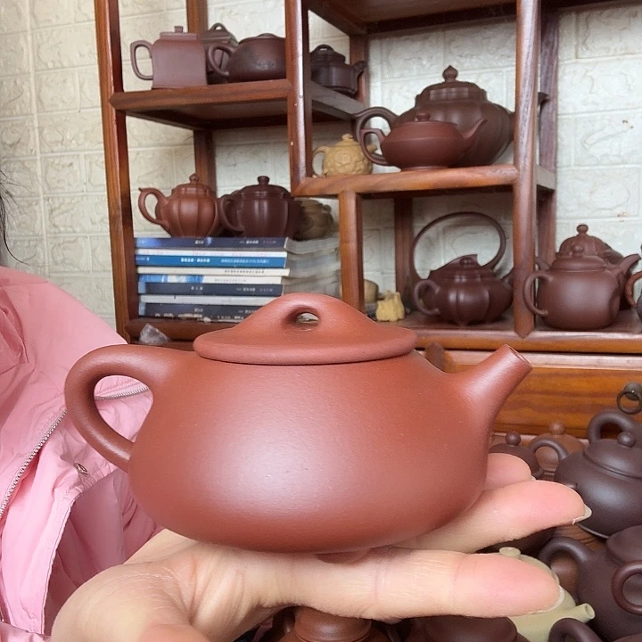 茶壶紫砂石瓢260cc半手工