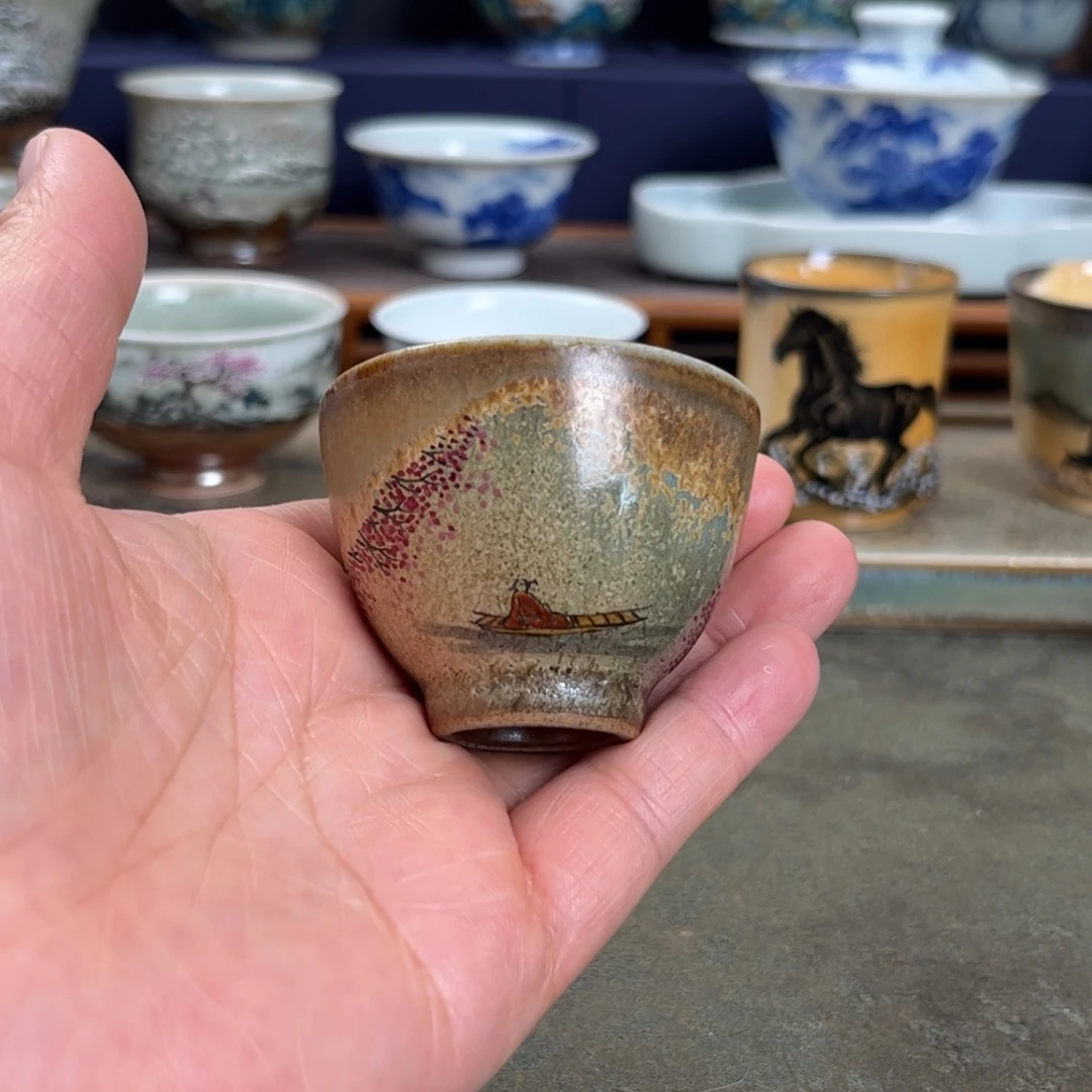 杯子瓷我们观山观水观自在