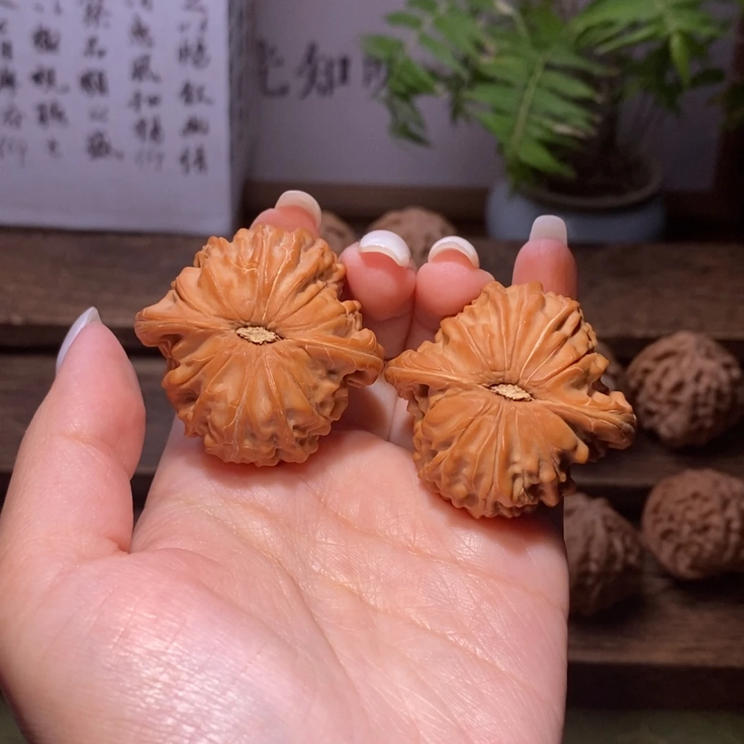 谢***.文玩核桃吊坠全品40+蝴蝶磨盘1853