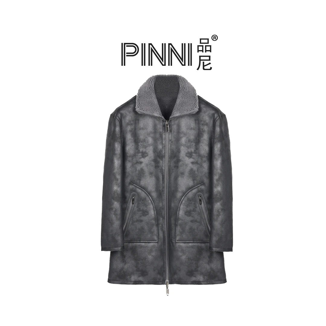【中长款】 两面穿机车服外套加绒夹克冬季时尚男装时尚保暖