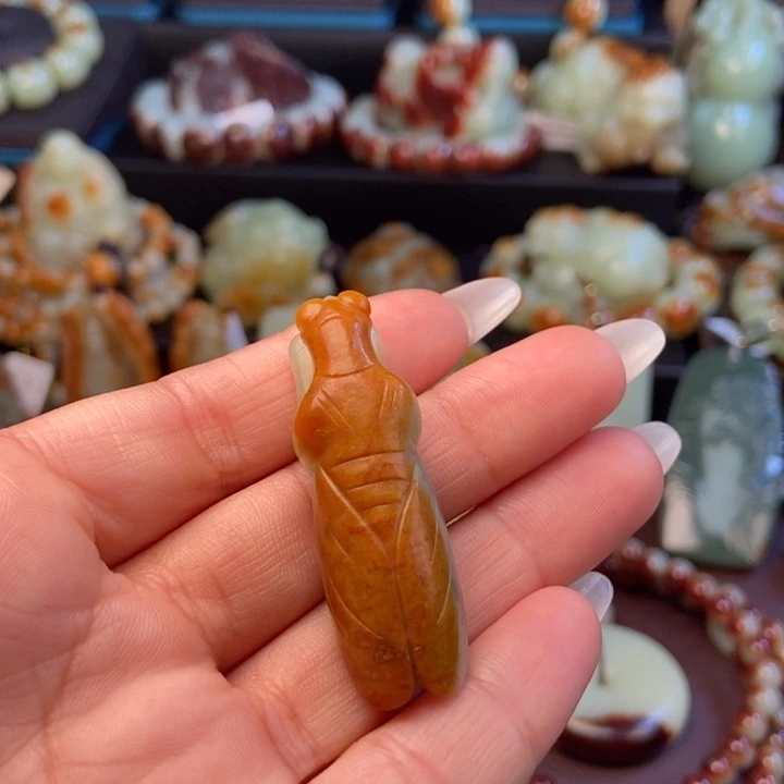 岫岩河磨玉（透闪石质玉）未镶嵌挂件