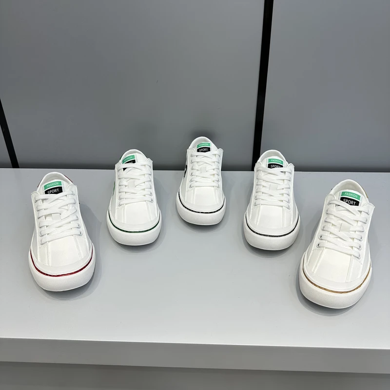 68-338夏季新款男士休闲鞋时尚百搭低帮软底透气布面板鞋