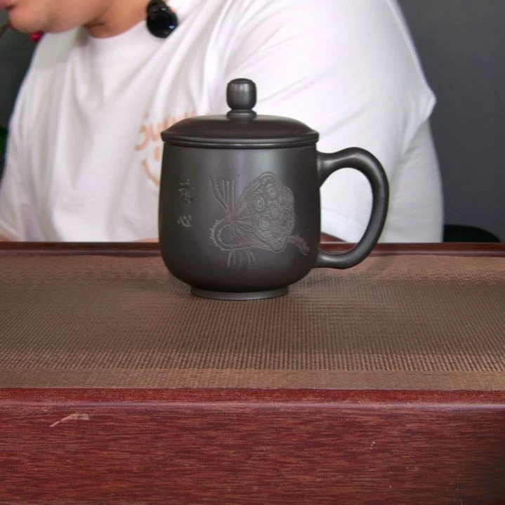 茶杯紫砂高货放漏