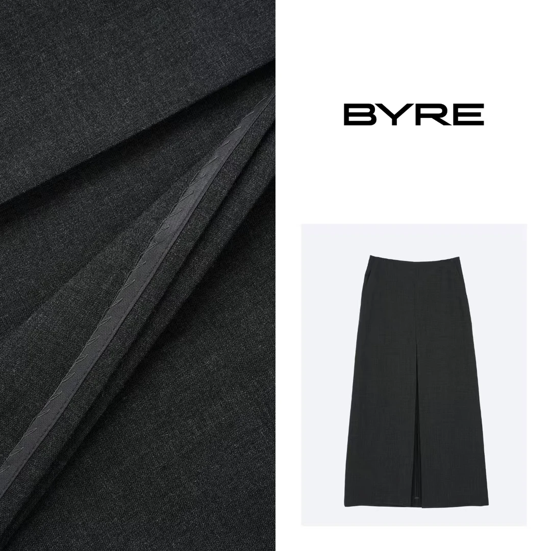 BY605 西装半身裙【干洗】