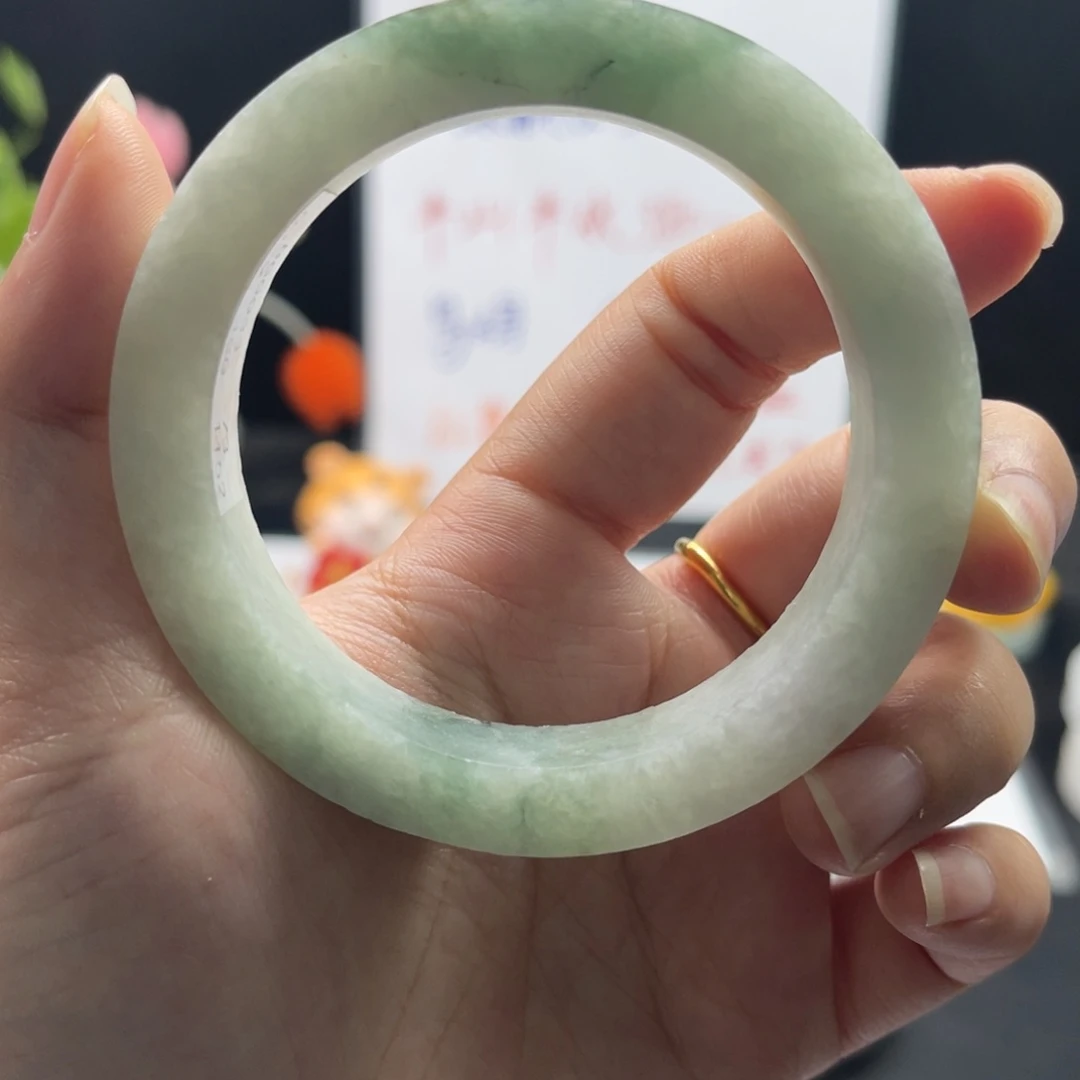 【闪购商品】定制翡翠手镯55未镶嵌