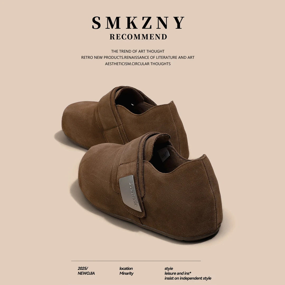 百搭勃肯鞋休闲全包2025新款冬款女款爆款软底不累脚加绒厚底防滑