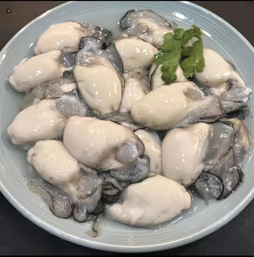 珍珠牛奶蚝 12只左右/盒 新鲜活蚝现剥 不低于4厘米/只  顺丰冷链