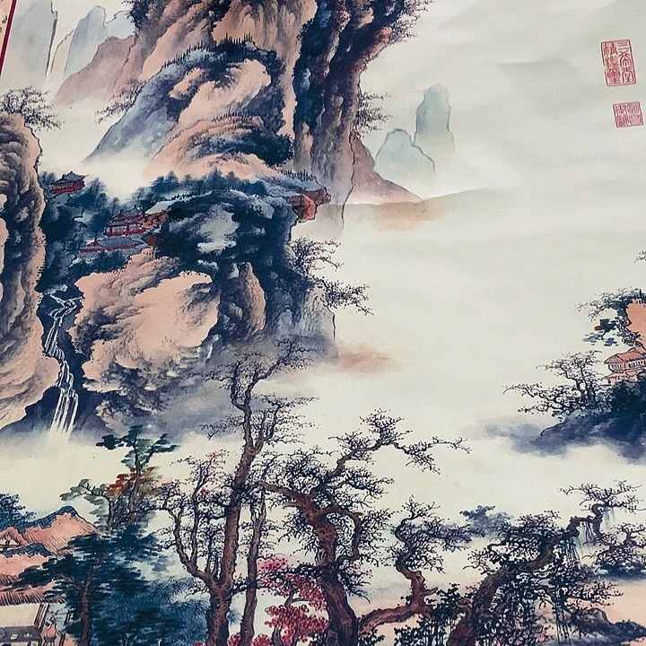 竖款装饰画装饰画