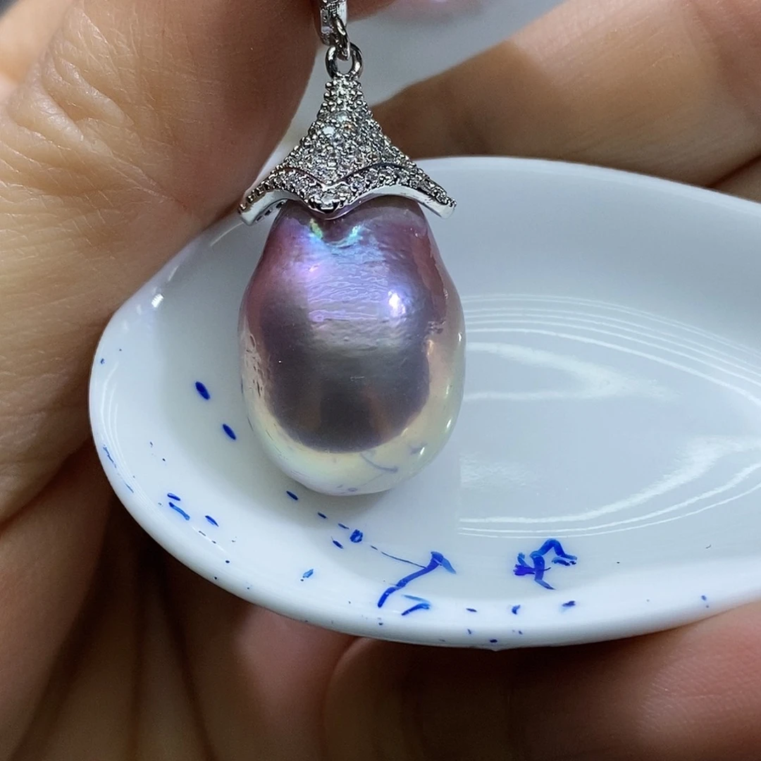 淡水珍珠吊坠未镶嵌