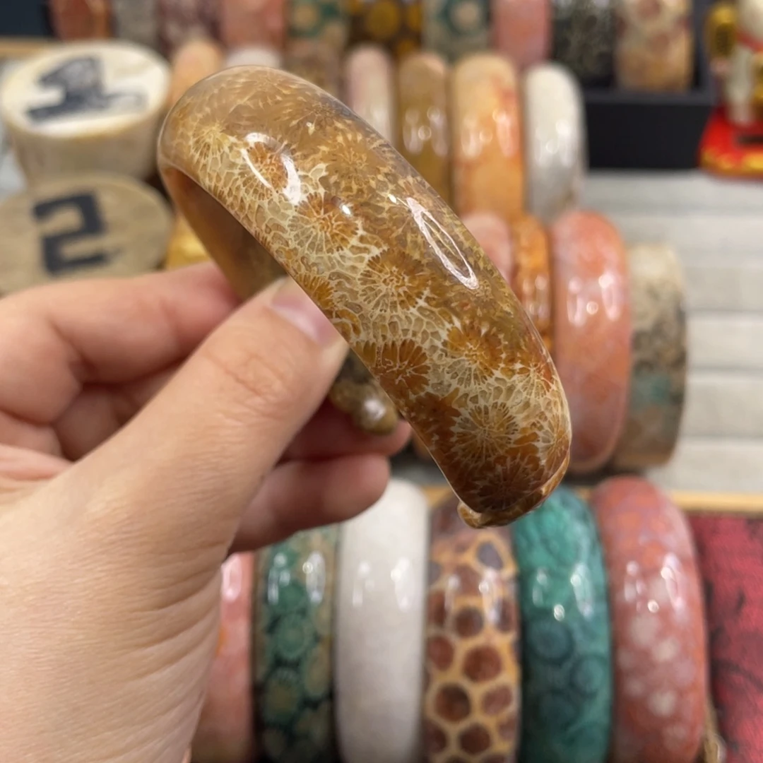 银S925镀金镶嵌手镯硅化玉
