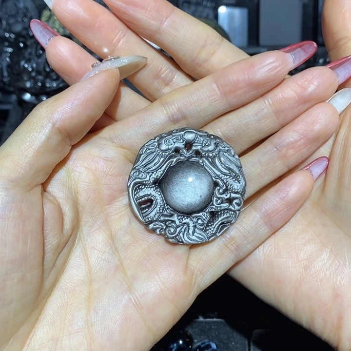 黑曜岩吊坠(不含链)未镶嵌?****®