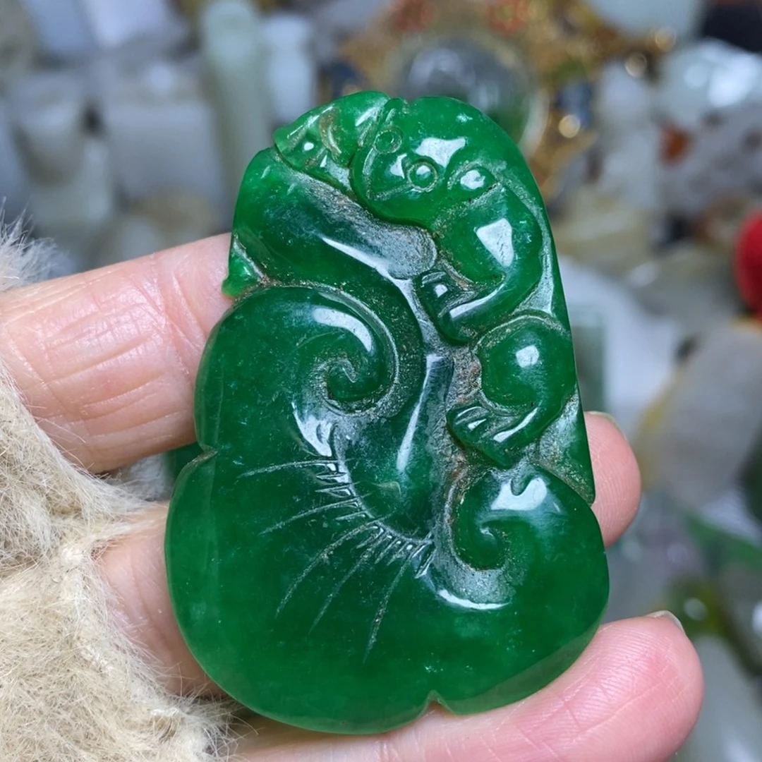 和田玉（糖玉）未镶嵌颈饰