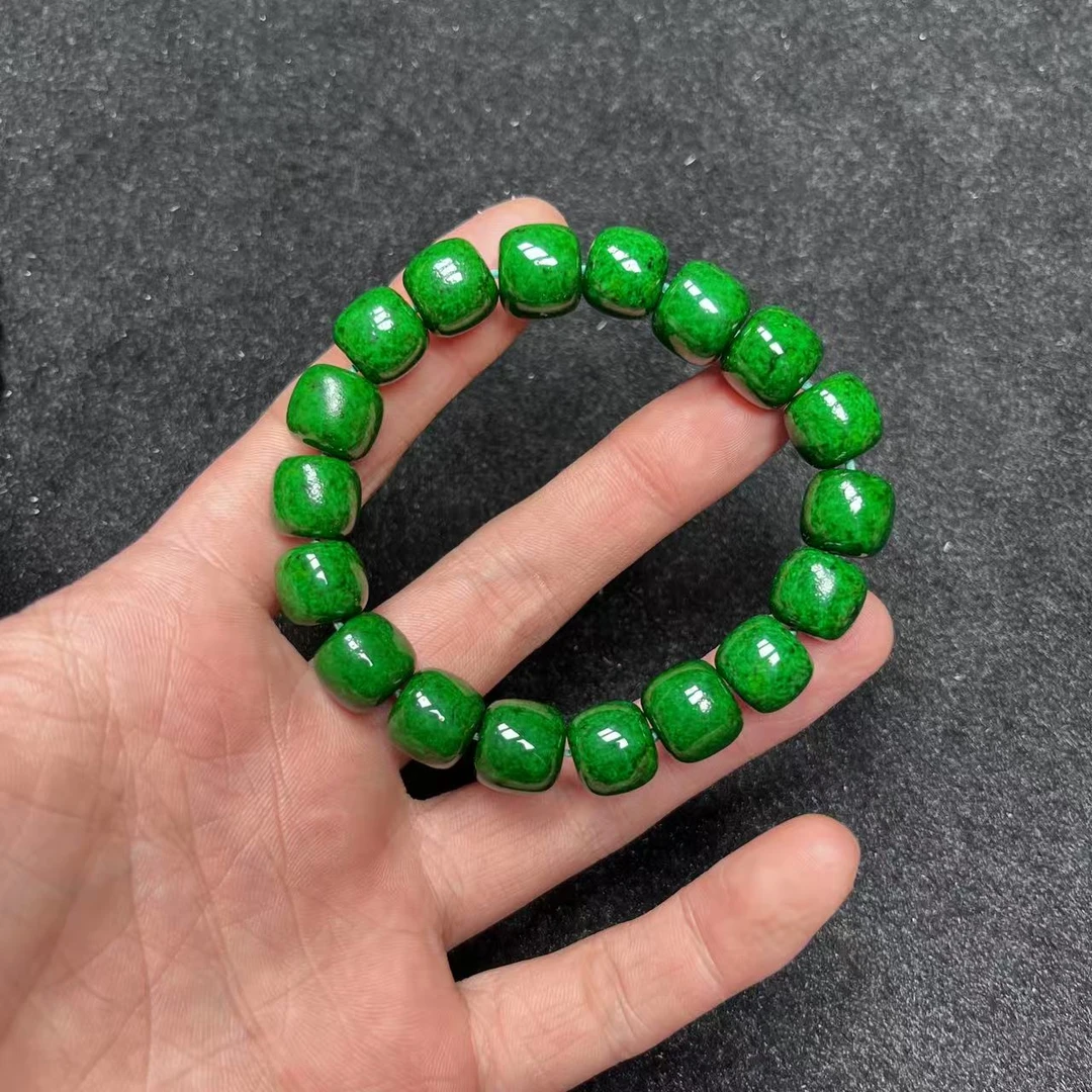 非金属羽毛手链 精美轻奢典藏款绿色手串 J127—多样性发