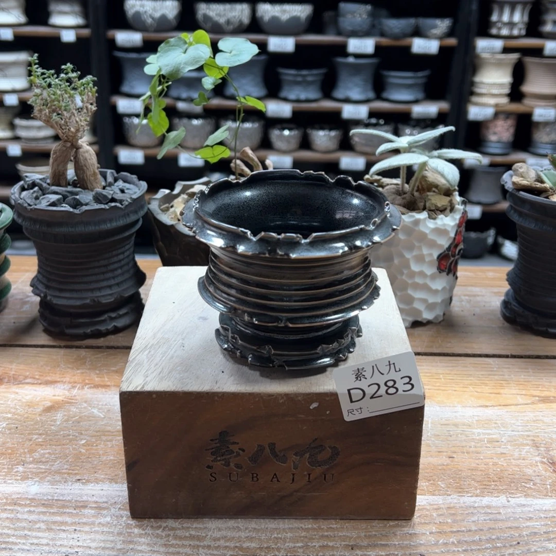 素八九陶瓷内口9.5高8