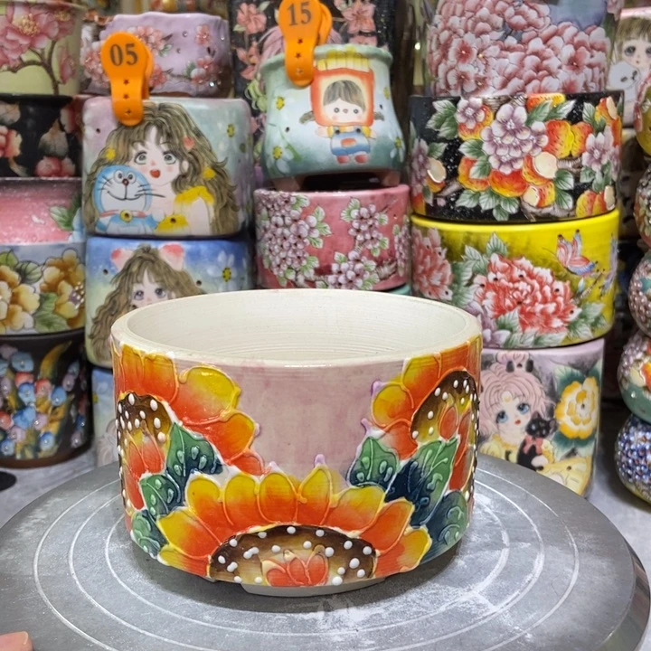 景德镇艺术手绘作品