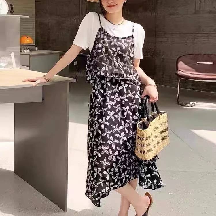 2025款连衣裙显瘦时尚碎花气质气质
